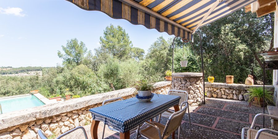 Auténtico chalet mediterráneo con piscina cerca de Montuiri