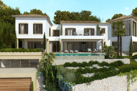 Stunning newly built villa with fabulous views in Bonanova