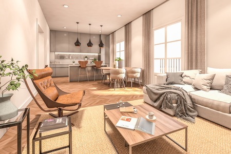 Contemporary city apartment in vibrant district el Terreno
