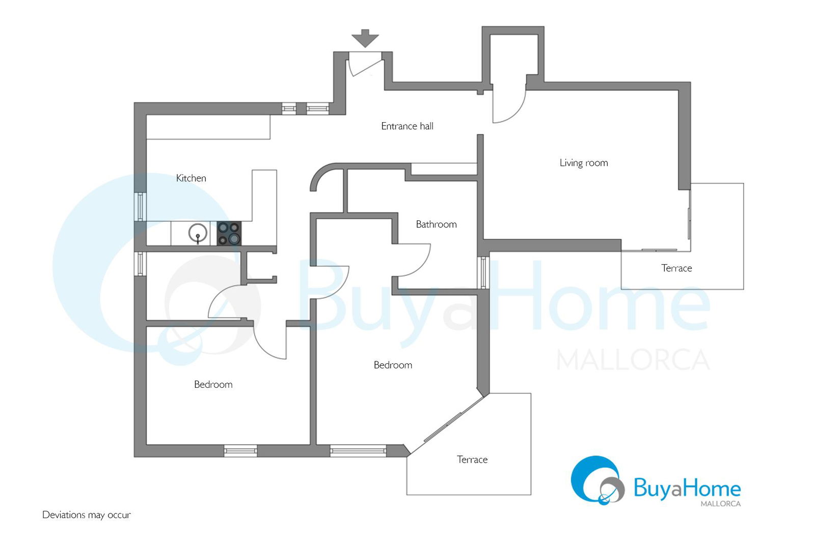 Vivienda en primera línea con piscina y acceso al mar en Illetas