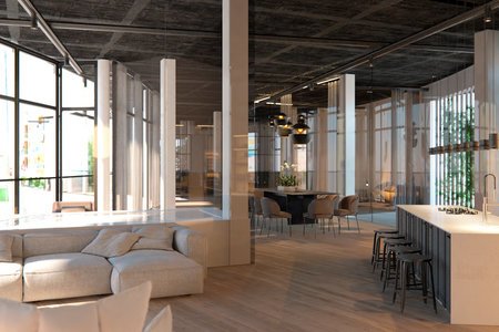 Unikt cityboende med New York loft känsla i Terreno