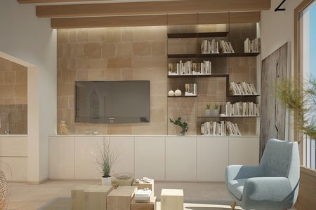 Lujoso ático dúplex de nueva construcción con terraza en la azotea en Santa Catalina