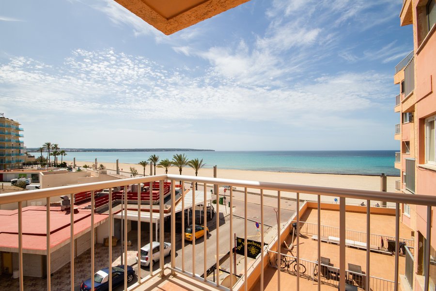 Can Pastilla, Palma de Mallorca: Luminoso Piso en primera línea en Can