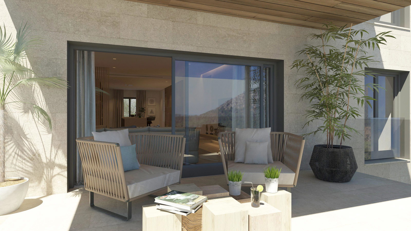 New ground floor apartment  with garden and pool in Santa Ponsa