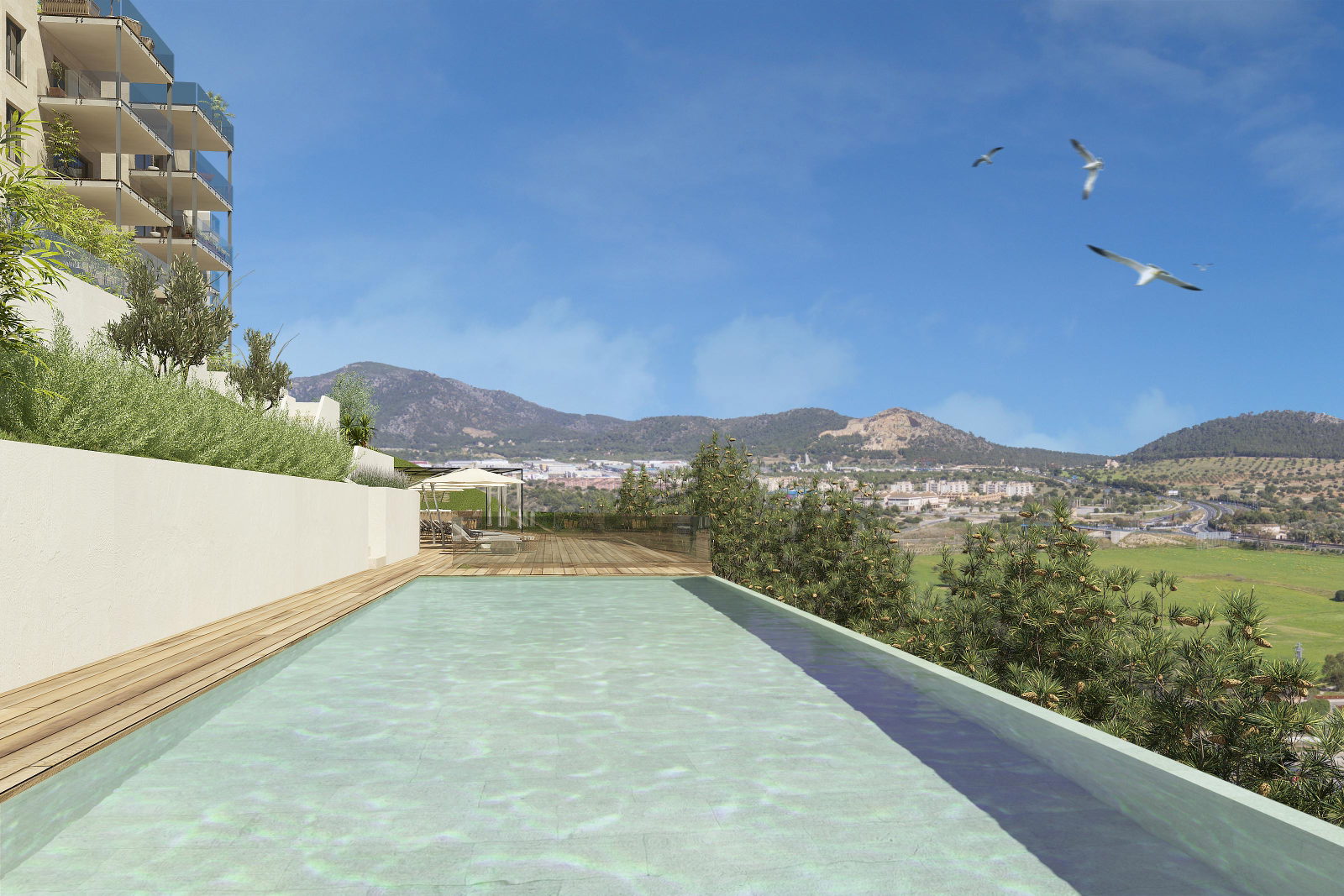 Komfortable Familienwohnung mit Pool in Strandnähe in Santa Ponsa