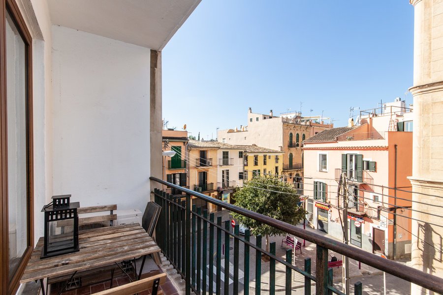 Santa Catalina, Palma de Mallorca: Bonito apartamento con balcón en