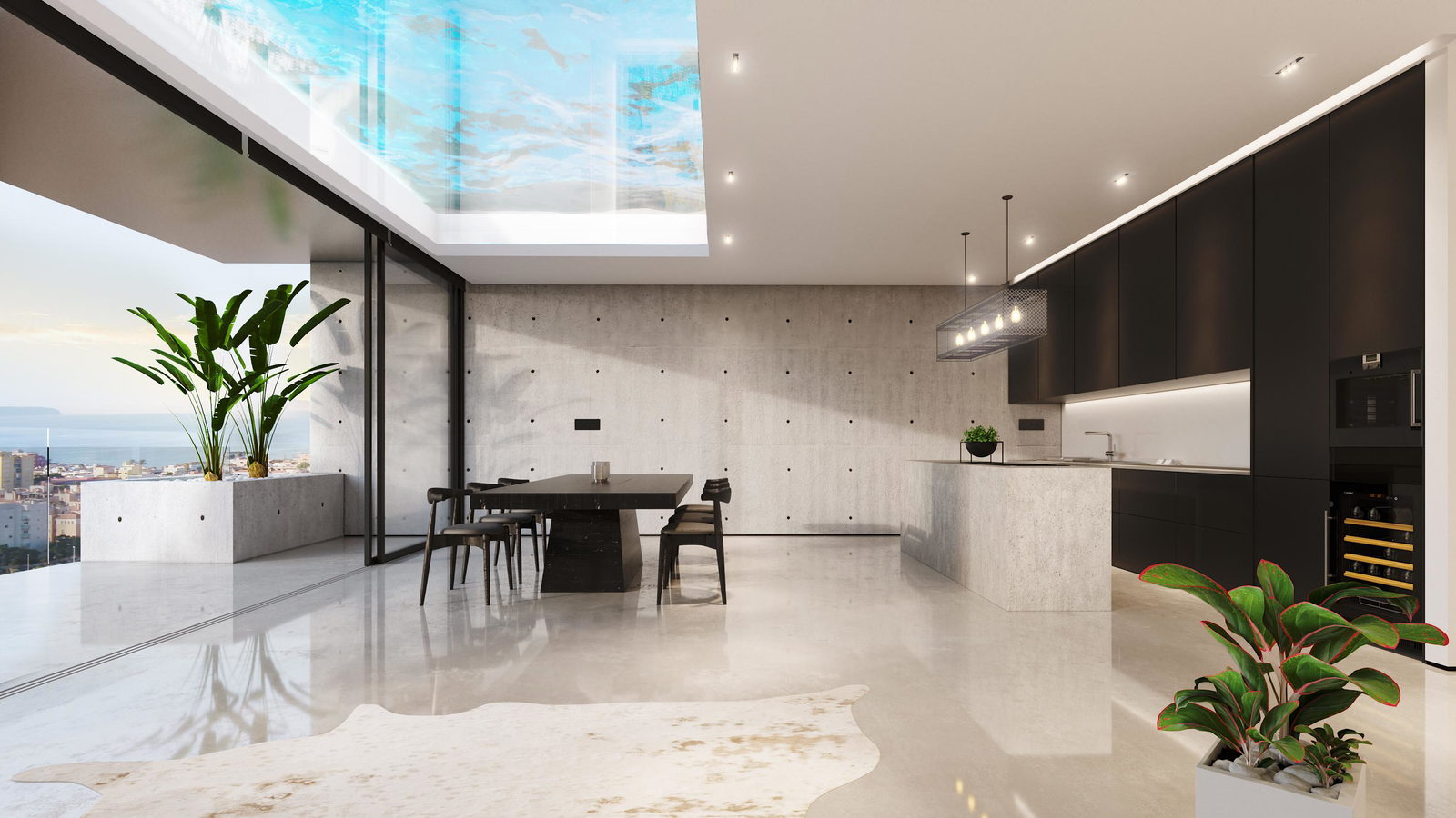 Penthouse der Superlative mit Meerblick in der Nähe von Portixol