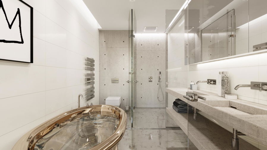 Penthouse der Superlative mit Meerblick in der Nähe von Portixol
