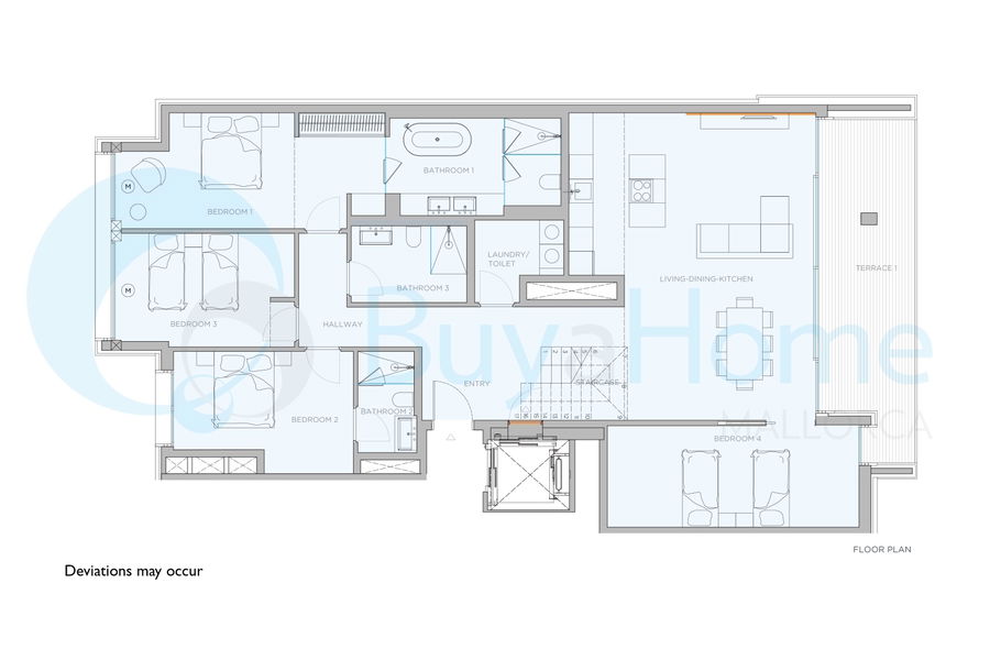 Penthouse der Superlative mit Meerblick in der Nähe von Portixol