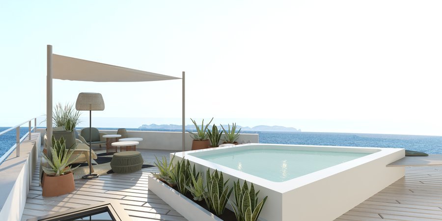 Spectacular design villa on first line in Colonia de Sant Jordi
