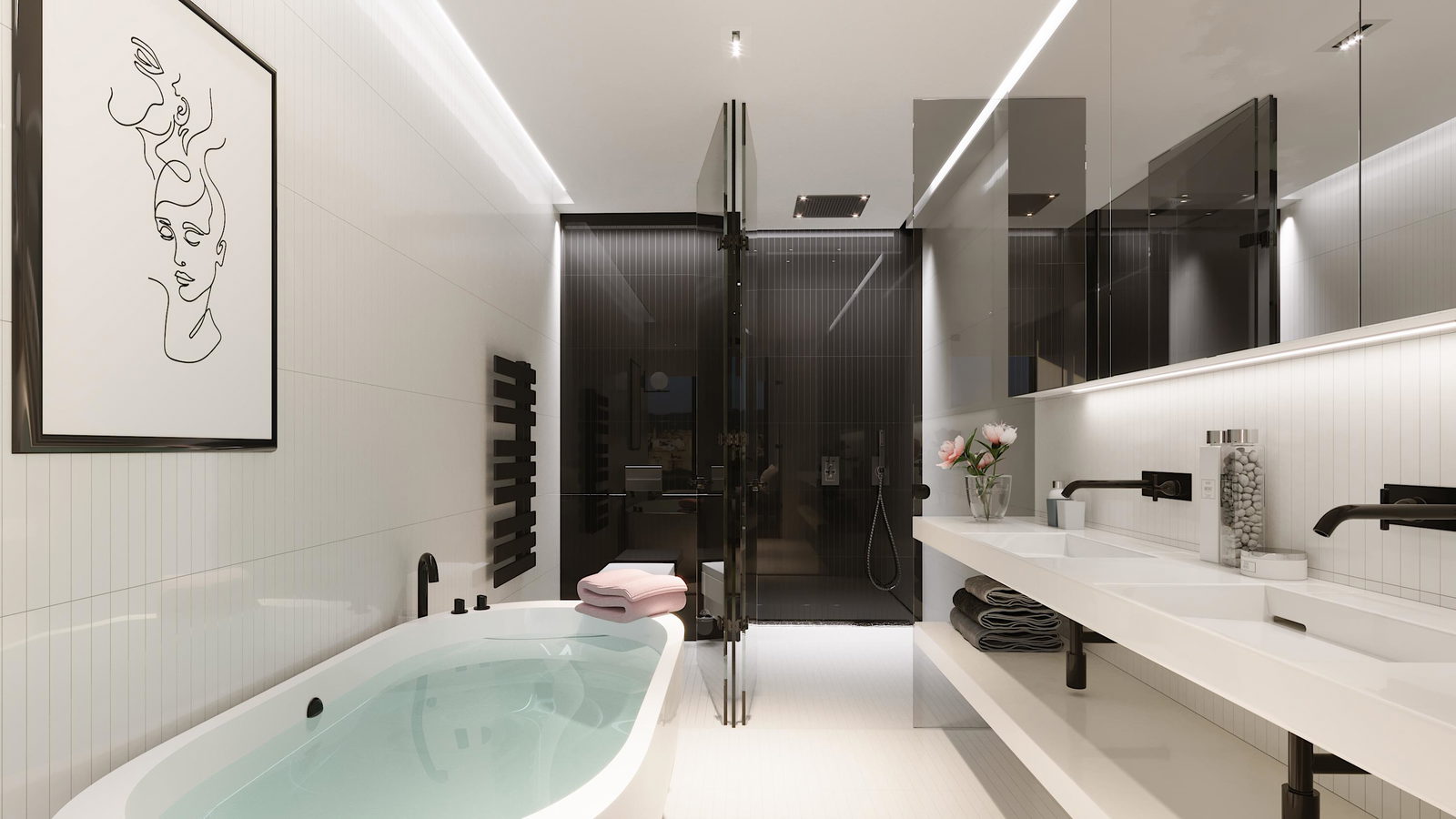 Wunderschönes Penthouse mit zwei Schlafzimmern und einer großen Dachterrasse in Nou Llevant