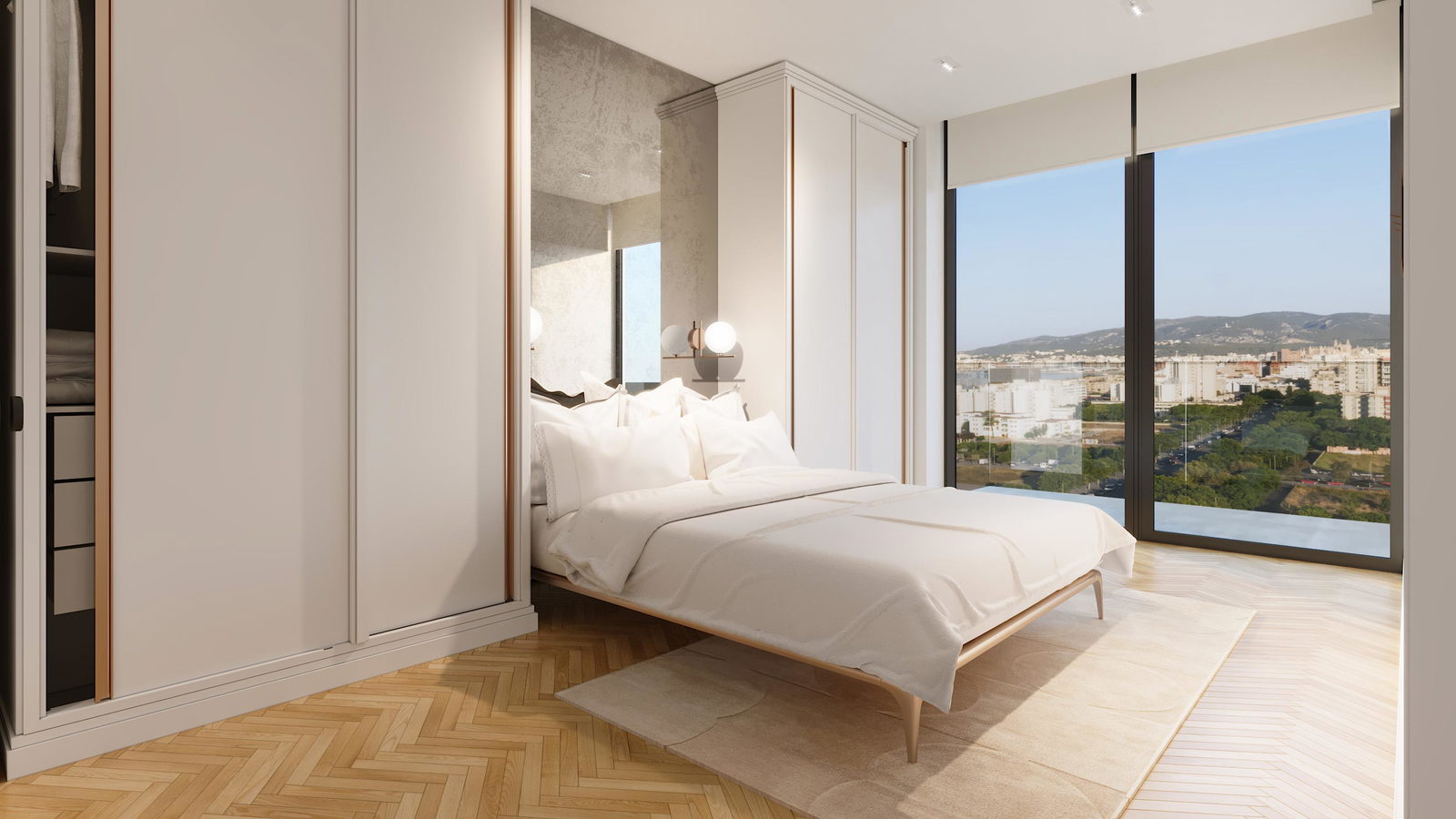 Wunderschönes Penthouse mit zwei Schlafzimmern und einer großen Dachterrasse in Nou Llevant