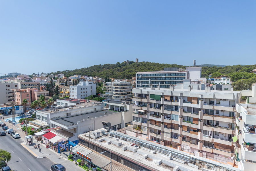 Excellent new penthouse with roof terrace and private pool in Son Armadams