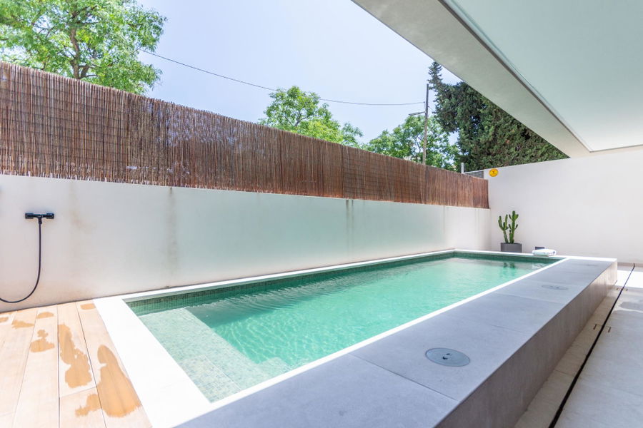 Beautiful newly built two-bedroom property with terraces for sale in Son Armadams