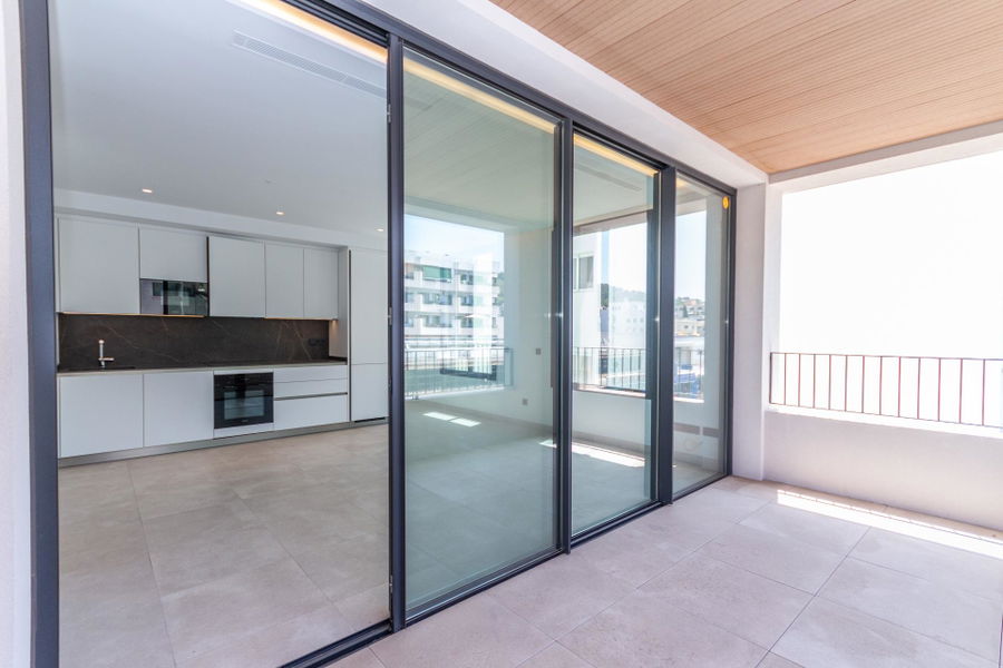 Beautiful newly built two-bedroom property with terraces for sale in Son Armadams