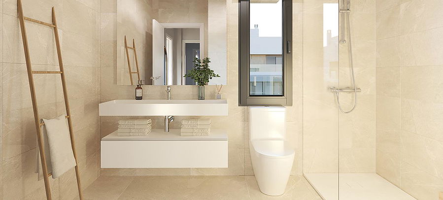 Doppelhaushälfte mit Dachterrasse, Garten und Privatpool in Maioris