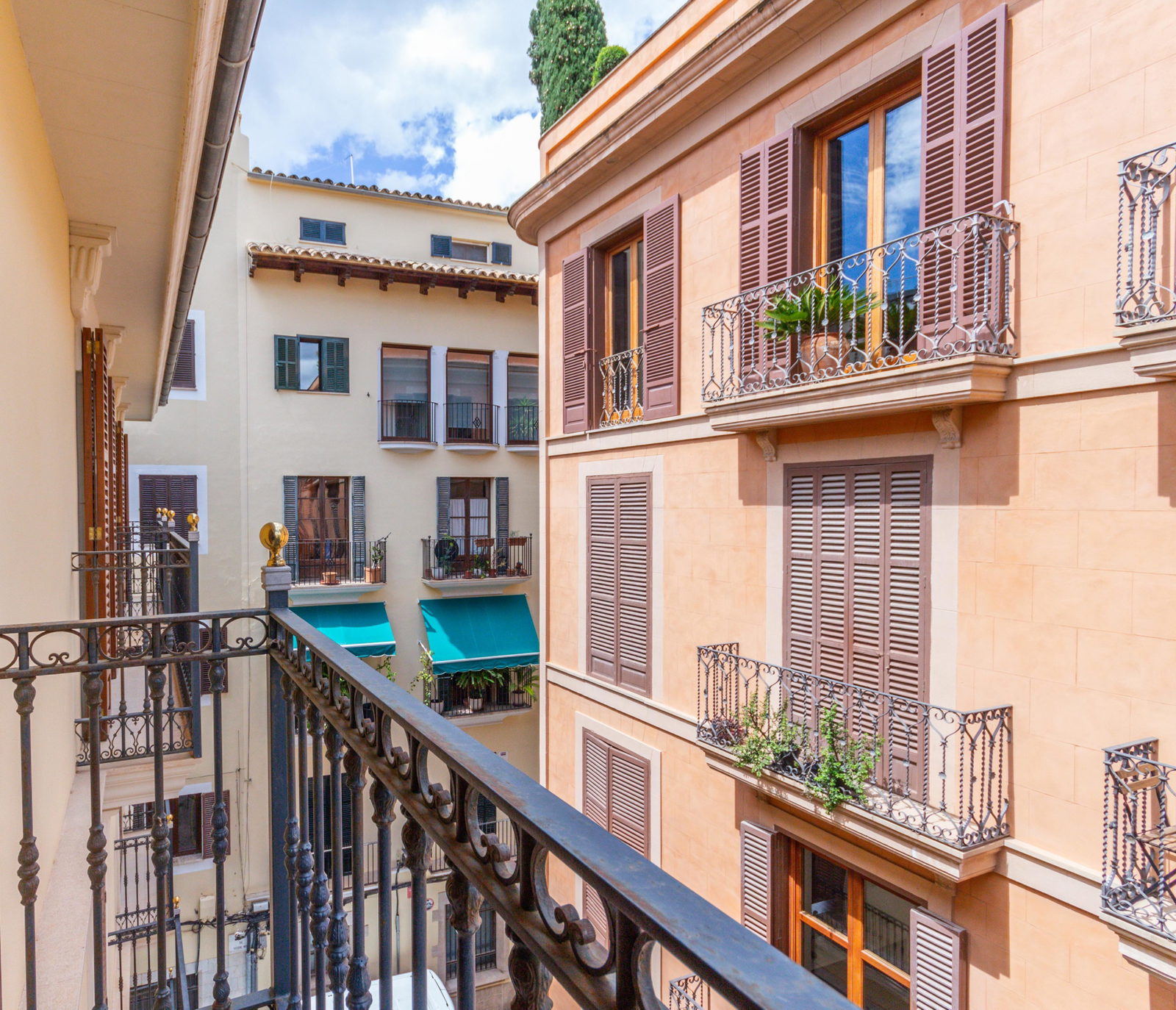 Extravagante ático en un palacio señorial en el centro de Palma