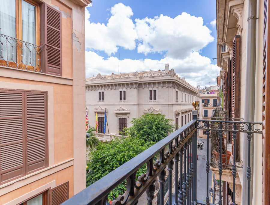 Extravagante ático en un palacio señorial en el centro de Palma