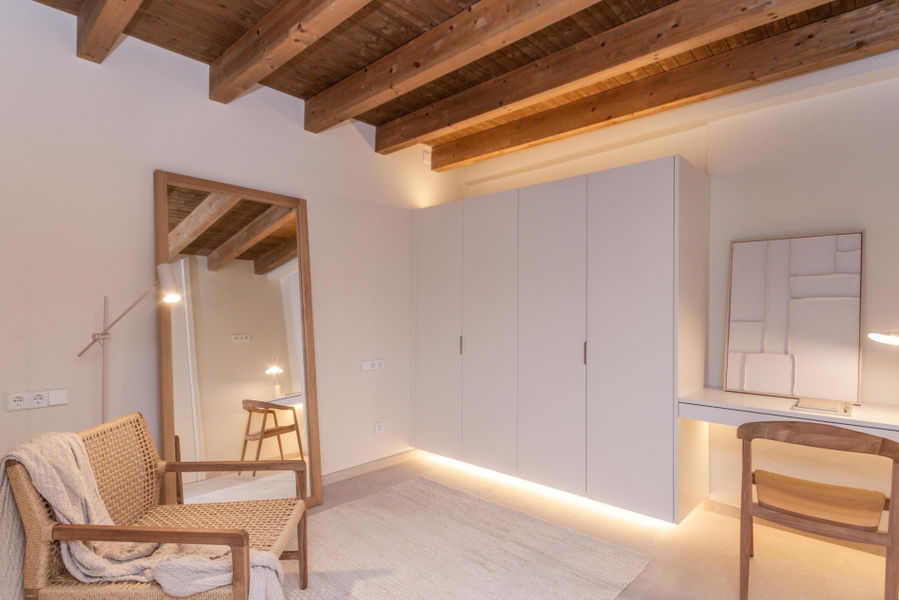 Extravagante ático en un palacio señorial en el centro de Palma