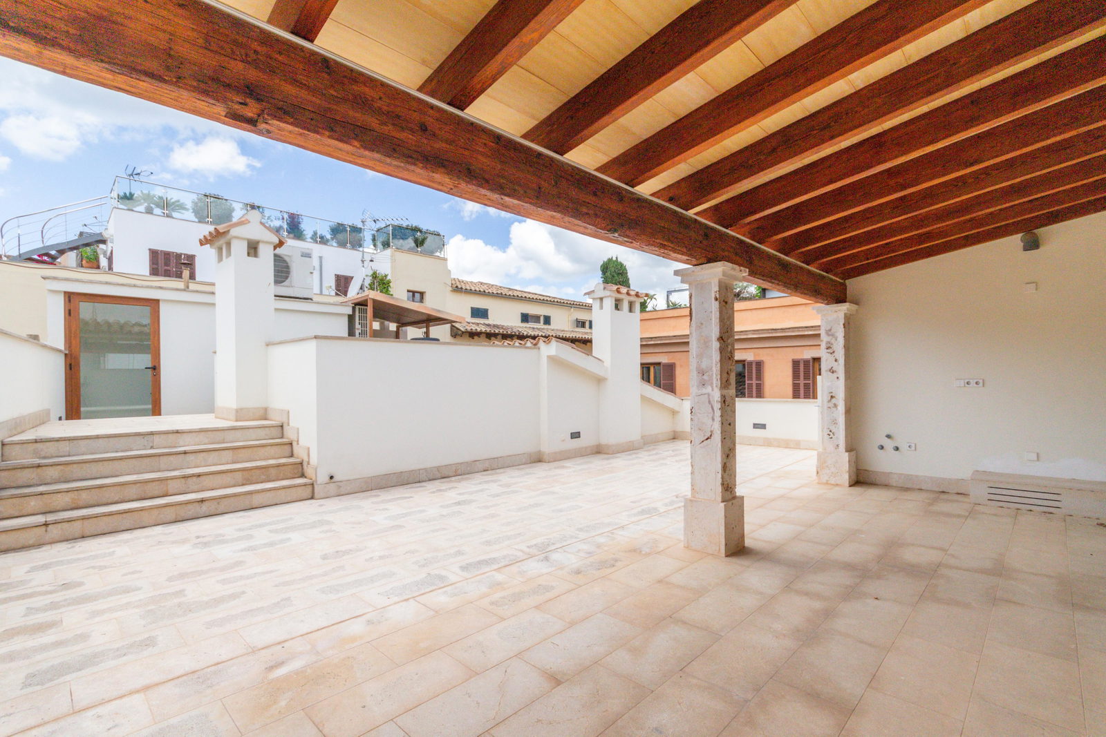 Extravagante ático en un palacio señorial en el centro de Palma