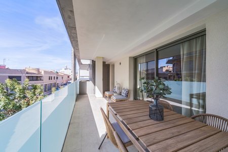 Bonito apartamento de obra nueva con terrazas en Son Oliva