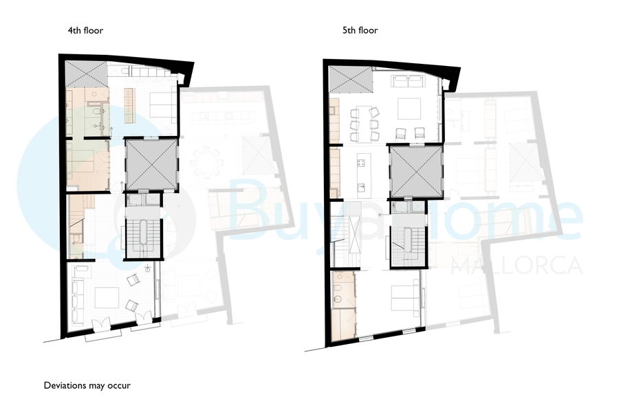 Wunderschöne Duplex-Wohnung mit privater Dachterrasse in der Altstadt