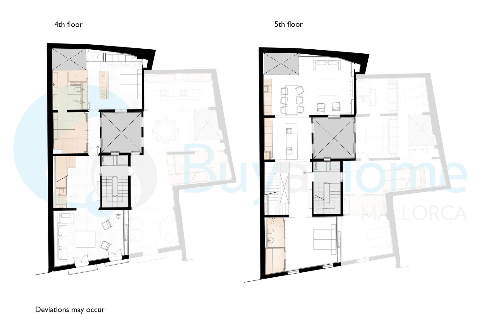 Wunderschöne Duplex-Wohnung mit privater Dachterrasse in der Altstadt