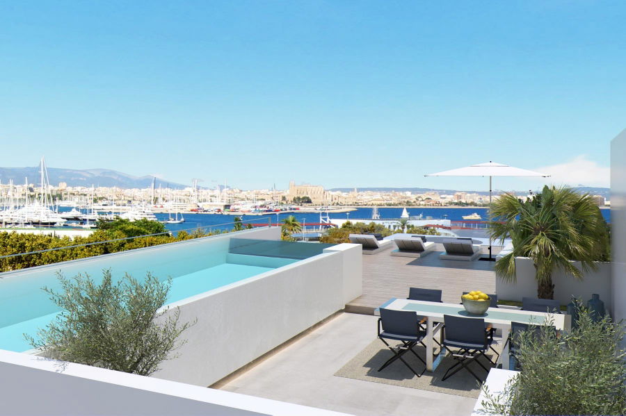 Impressive newly built apartment on Paseo Maritimo