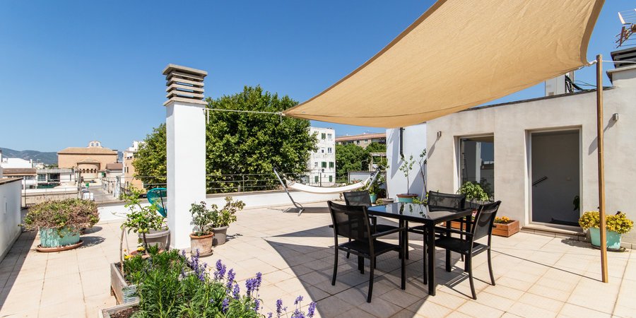 Fantastisches Haus im Loftstil mit Garten und Terrasse in Molinar