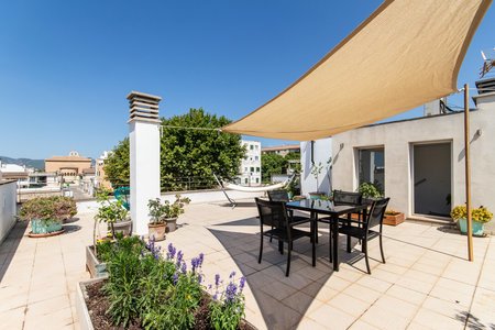 Fantastisches Haus im Loftstil mit Garten und Terrasse in Molinar