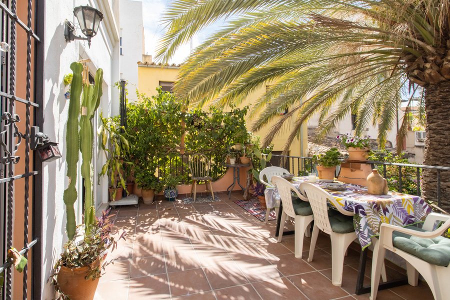 Santa Catalina, Palma de Mallorca Charmig lägenhet med terrass i Santa