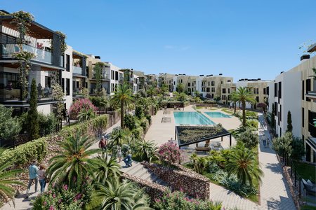 Fantastic ground floor apartment with garden and pool in Son Vida