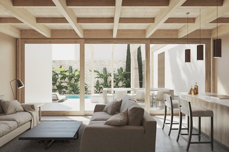 Luxurious new built townhouse with pool in Son Espanyolet