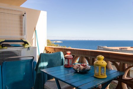 Flat with view to the sea and   the beach of Portals Nous