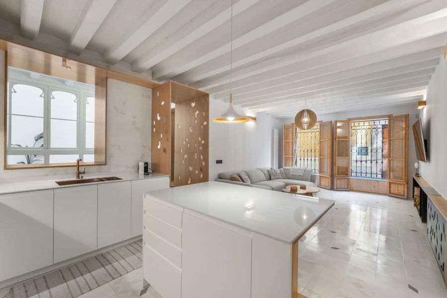 Einzigartige, renovierte Wohnung mit privatem Spa in Palma Altstadt