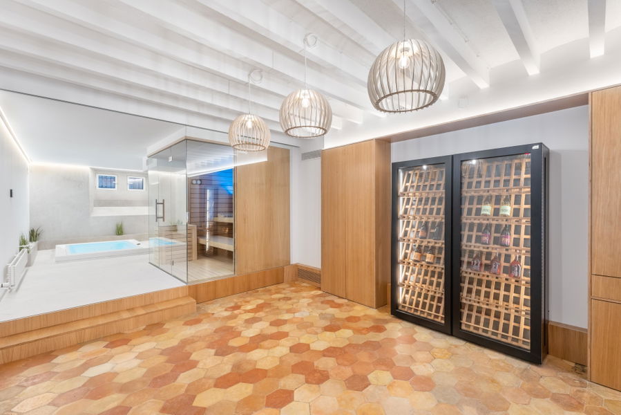 Einzigartige, renovierte Wohnung mit privatem Spa in Palma Altstadt
