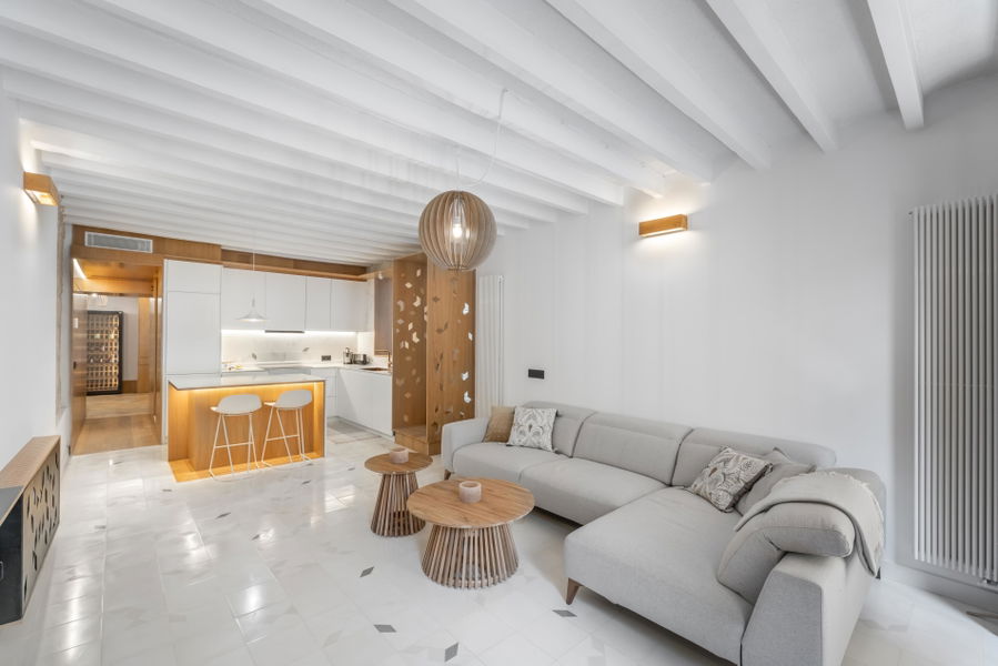 Einzigartige, renovierte Wohnung mit privatem Spa in Palma Altstadt
