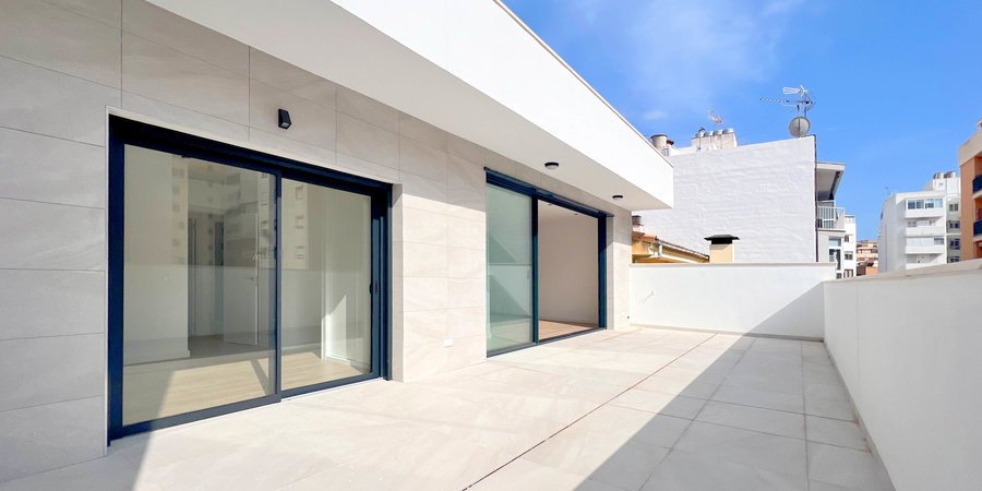 Brand new penthouse with terrace in Palma Es Forti
