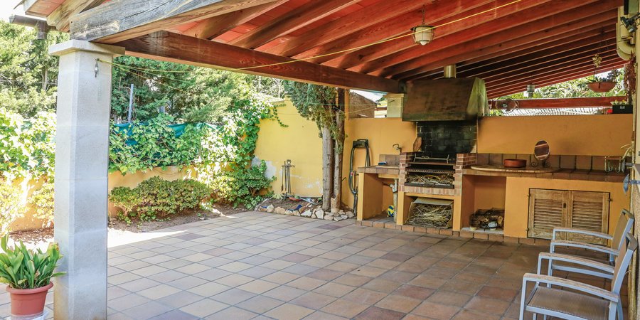 Semidetached house with garden and porch in Secar de la Real Palma