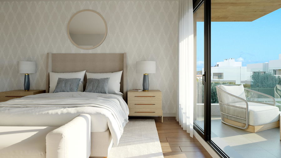Newly built semi-detached house with roof terrace and private pool in Maioris
