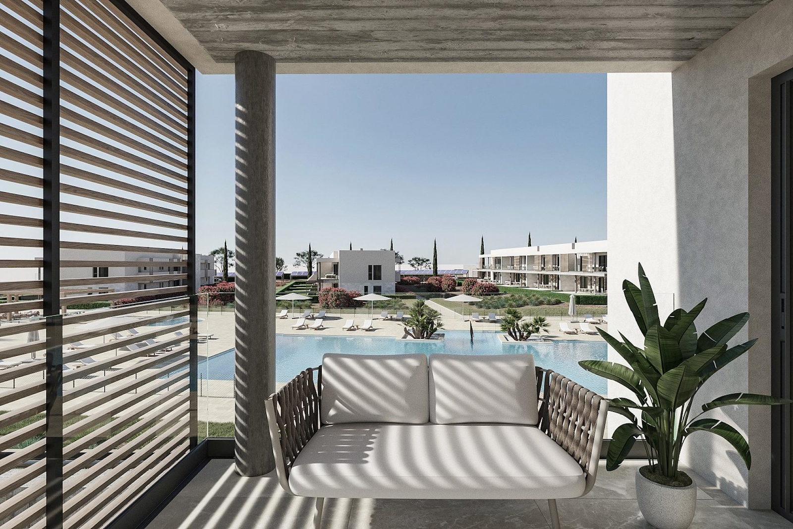 Erdgeschosswohnung mit Pool und Garten in Sa Ràpita Es Trenc