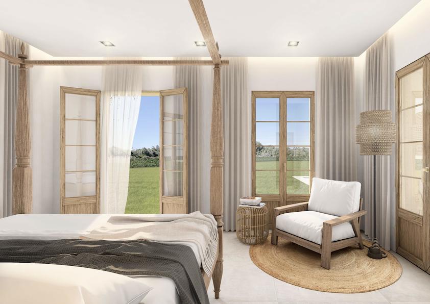 Neubau einer luxuriösen und einzigartig gestalteten Finca in Campos