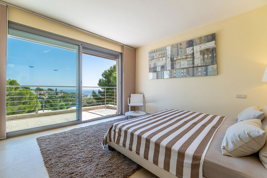 Spectacular villa with pool and sea views in Costa d'en Blanes