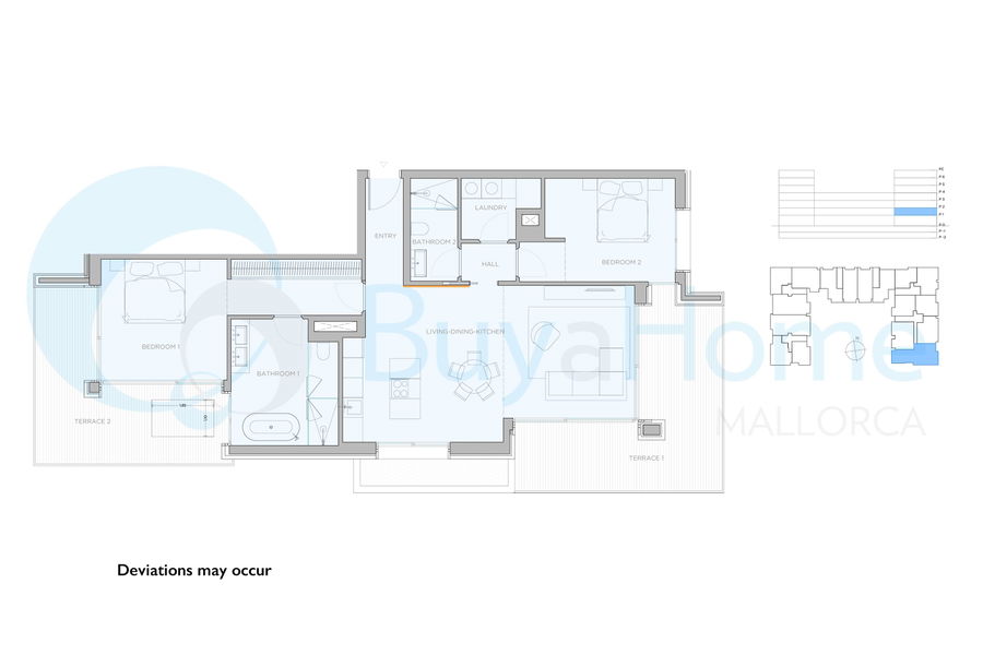 Stilvolle und aussergewöhnliche Neuwohnung mit Terrassen in Nou Llevant