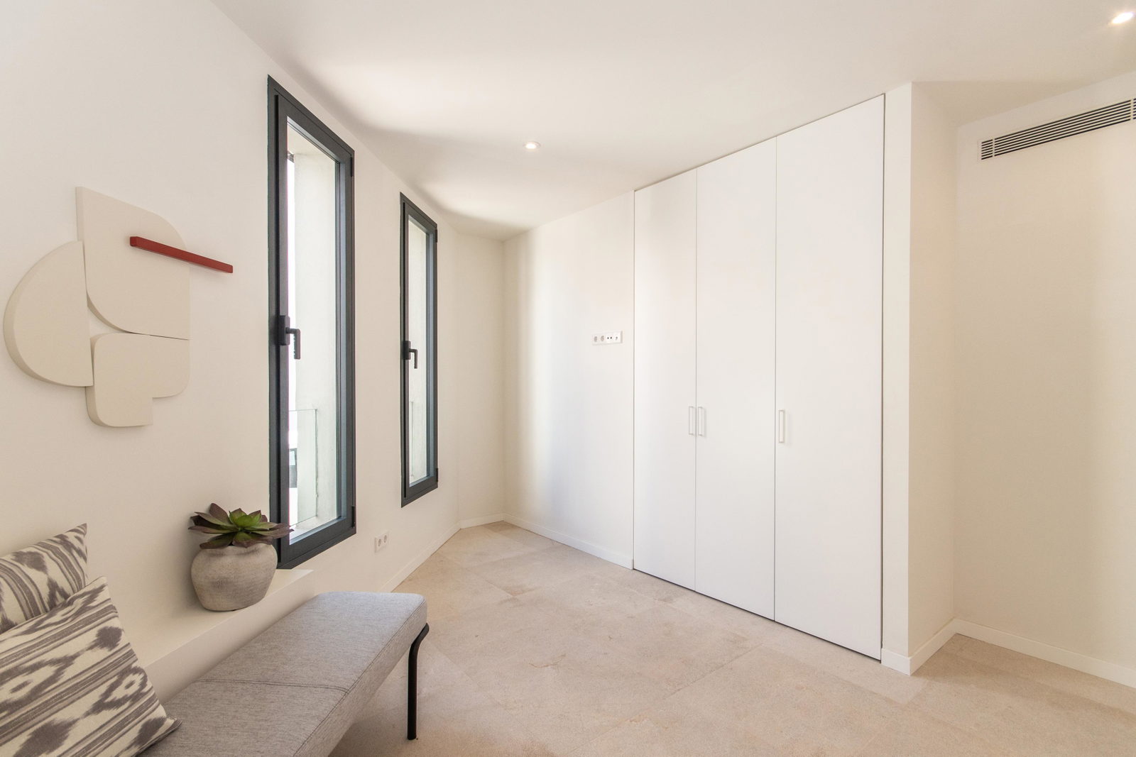 Nueva casa con piscina en la azotea y vistas al mar en Molinar