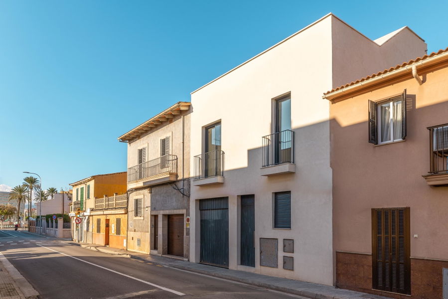 Wunderschönes Stadthaus in Portixol mit Garten und Pool