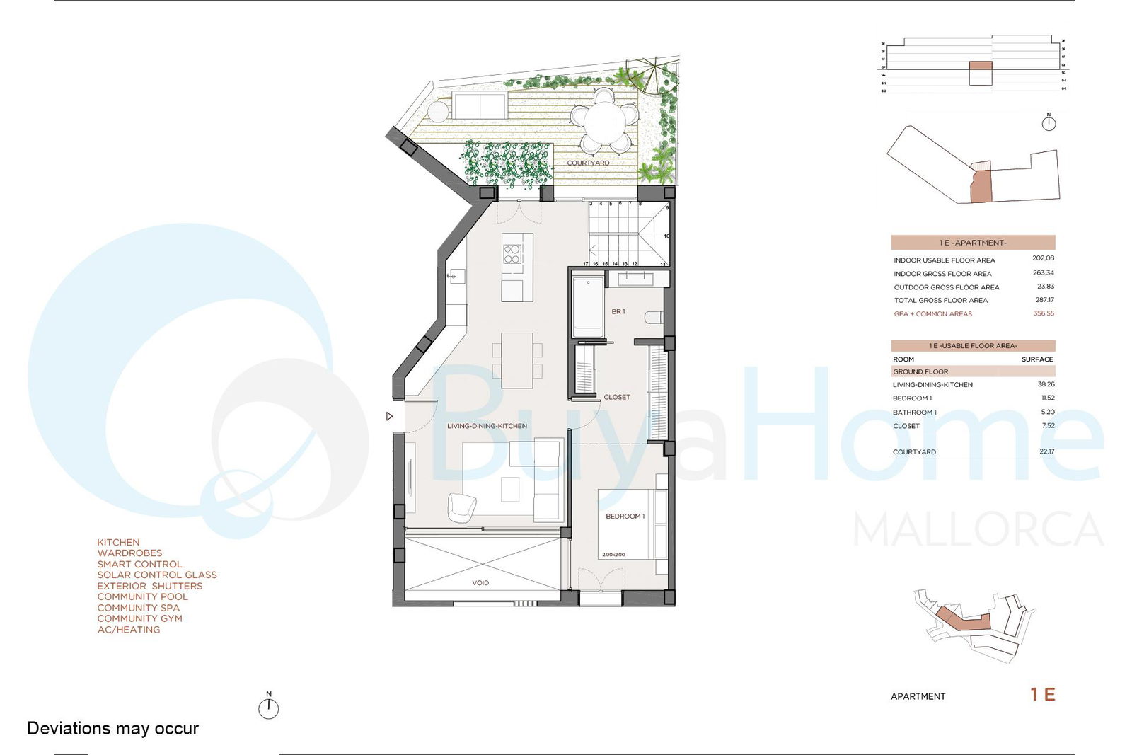 Luxuriöse Neubau-Duplex-Eckwohnung in Santa Catalina