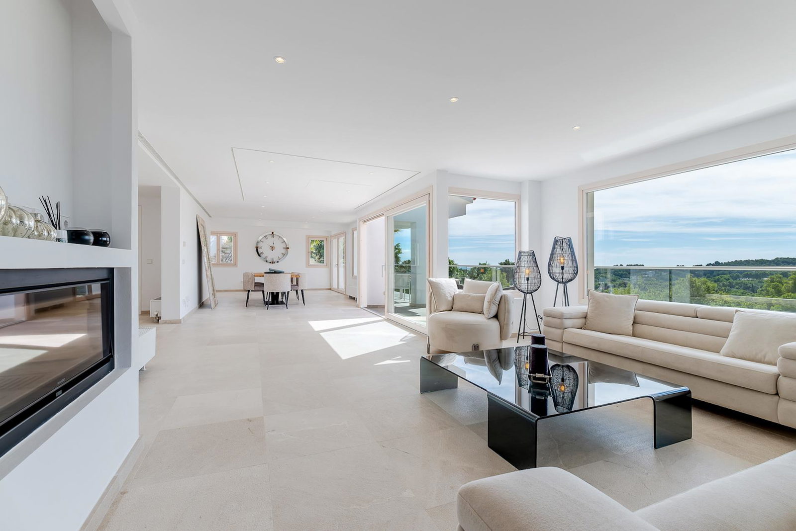 Luxuriöse Villa mit spektakulärem Blick auf den Golfplatz und die Berge in Son Vida