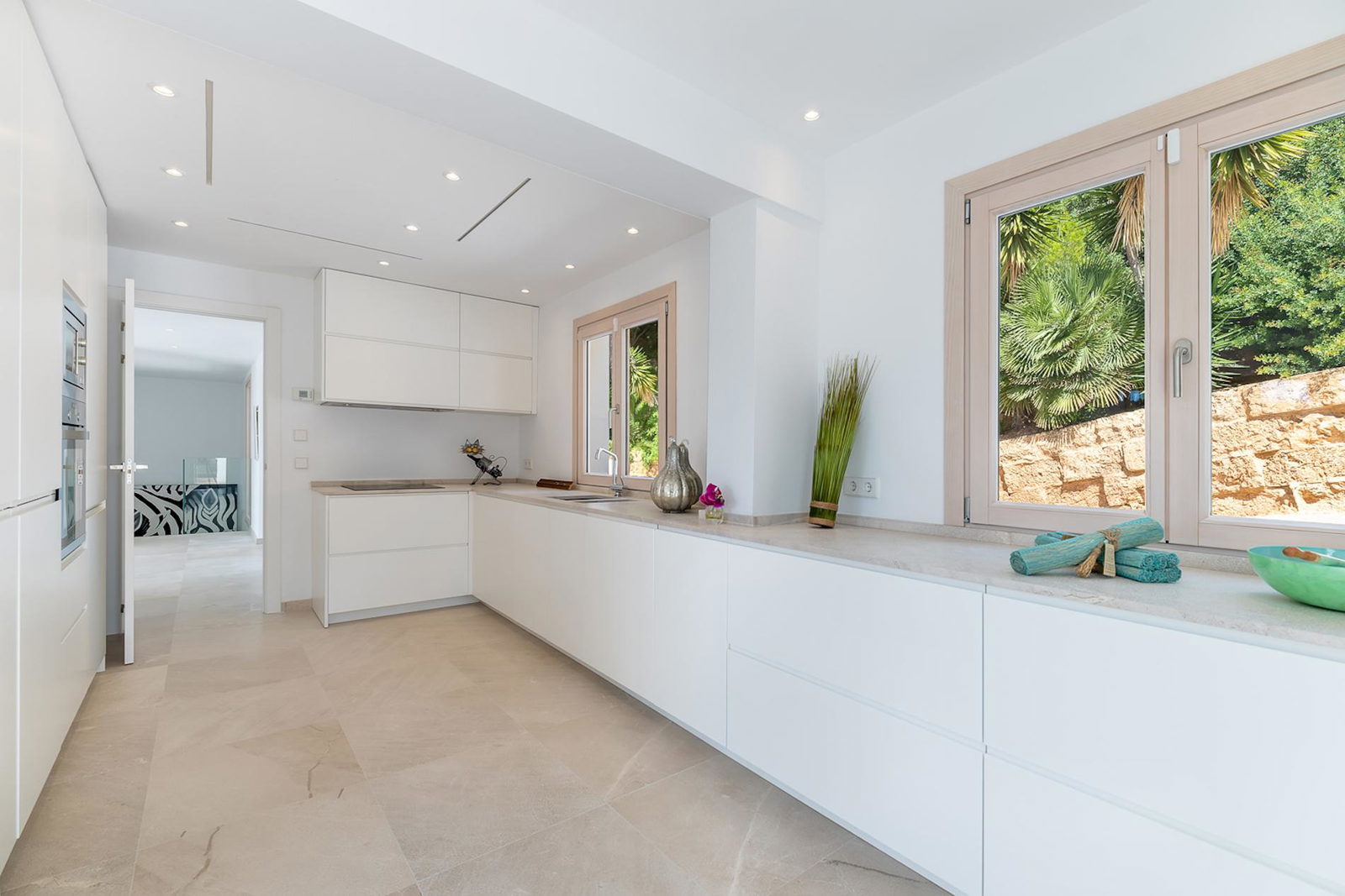 Luxuriöse Villa mit spektakulärem Blick auf den Golfplatz und die Berge in Son Vida