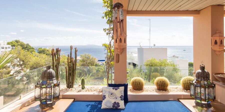 Encantador apartamento en Illetas con impresionantes vistas al mar